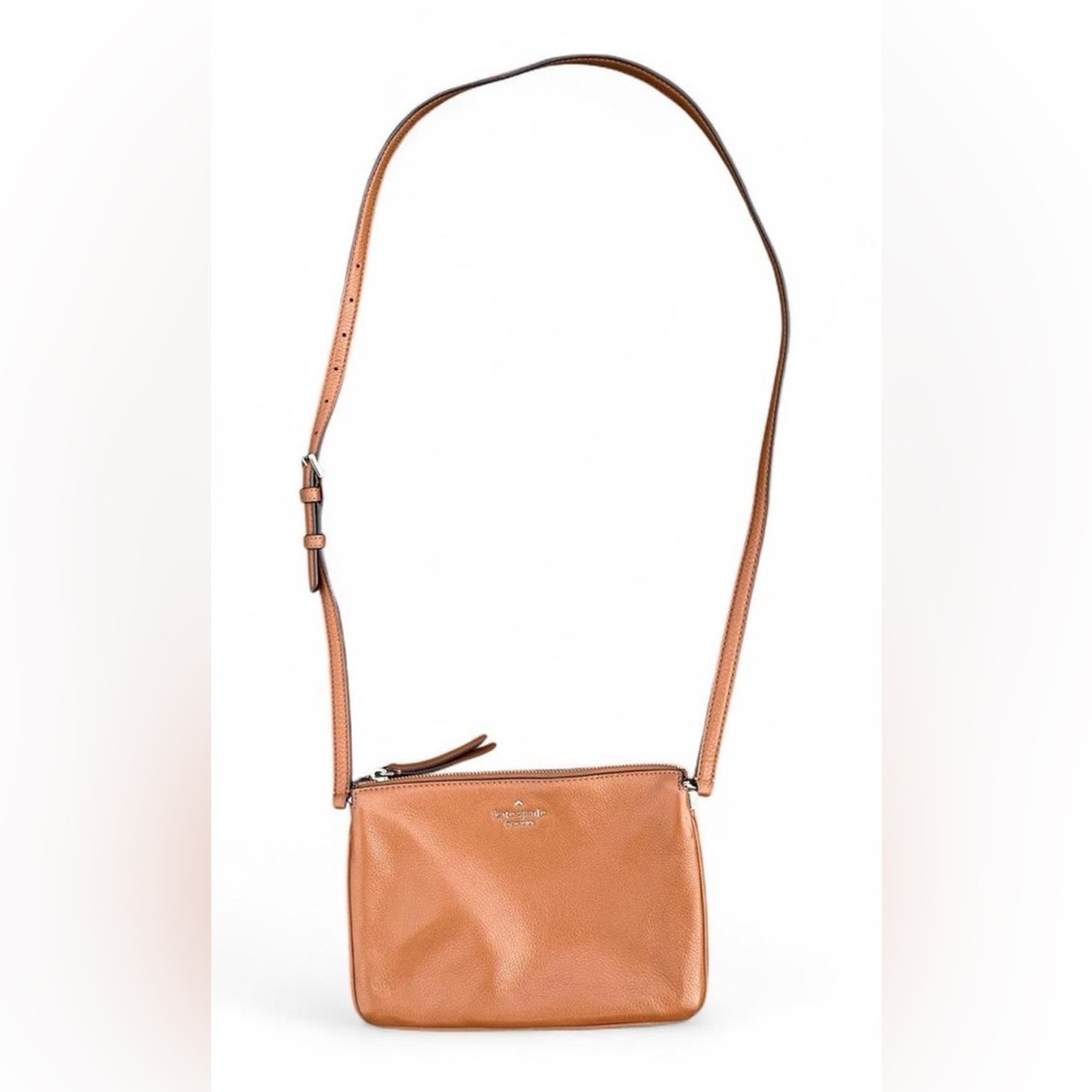 kate spade Tan Leather Crossbody Bag